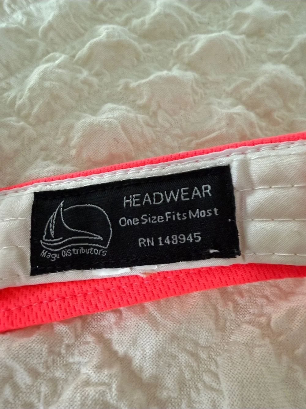 Naples Pink Sun Visor with Tinted Shield